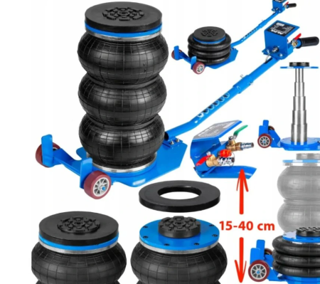 Cric pneumatic - Cric pneumatic 3.5 Tone profesional cu pernă de aer vulcanizare (ALPP3.5T)