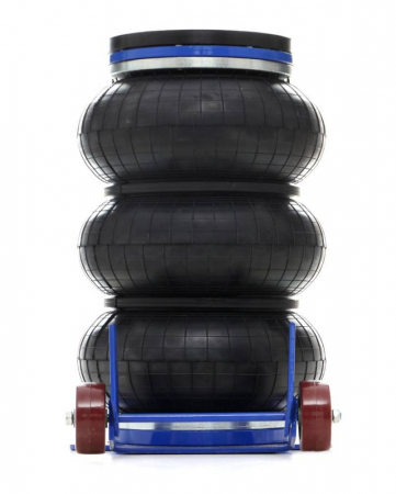 Cric pneumatic 3.5 Tone profesional cu pernă de aer pentru vulcanizare 14-40cm + Set 2 suporti sustinere tip capra 3 Tone auto (3.5TAIR+3T(2)) [20]