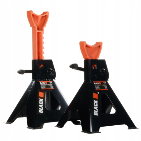 Cric pneumatic 3.5 Tone profesional cu pernă de aer pentru vulcanizare 14-40cm + Set 2 suporti sustinere tip capra 3 Tone auto (3.5TAIR+3T(2)) [2]