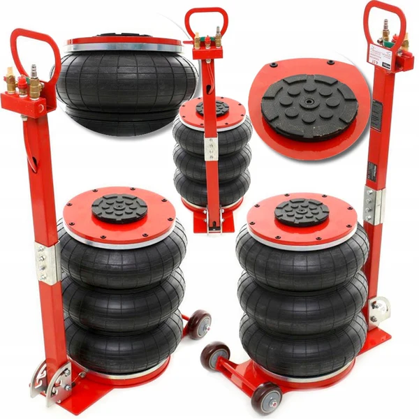 Cric pneumatic 4.5 Tone cu maner reglabil profesional cu pernă de aer pentru vulcanizare 15-40cm (KD369) [8]