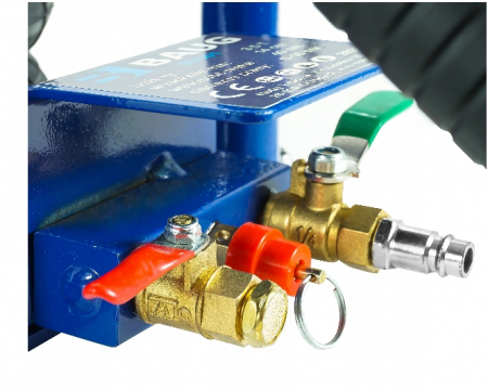 Cric pneumatic 6 Tone profesional cu pernă de aer pentru vulcanizare 15-45cm (B3305) [5]