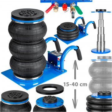 Scule hidraulice - Cric pneumatic tip perna 3,5t cu 2 manere 150-400mm (ALPP3.5T/R)
