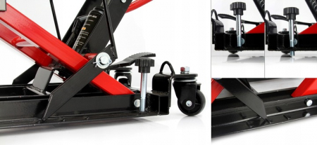 Cric ridicare hidraulic 680Kg la pedala pentru ATV Moto Quad (M80109A) [1]