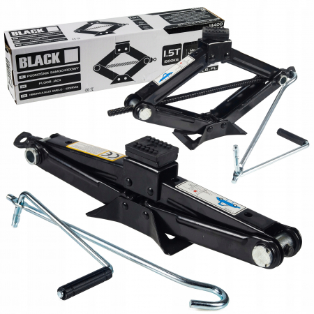 Cric trapez foarfeca 1.5 Tone cu tampon cauciuc auto (14400) [0]