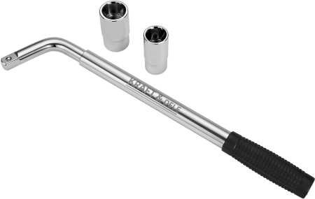 Cric trapezoidal 2T, 120-420 mm, cheie telescopica si accesorii incluse (KD3526) [2]