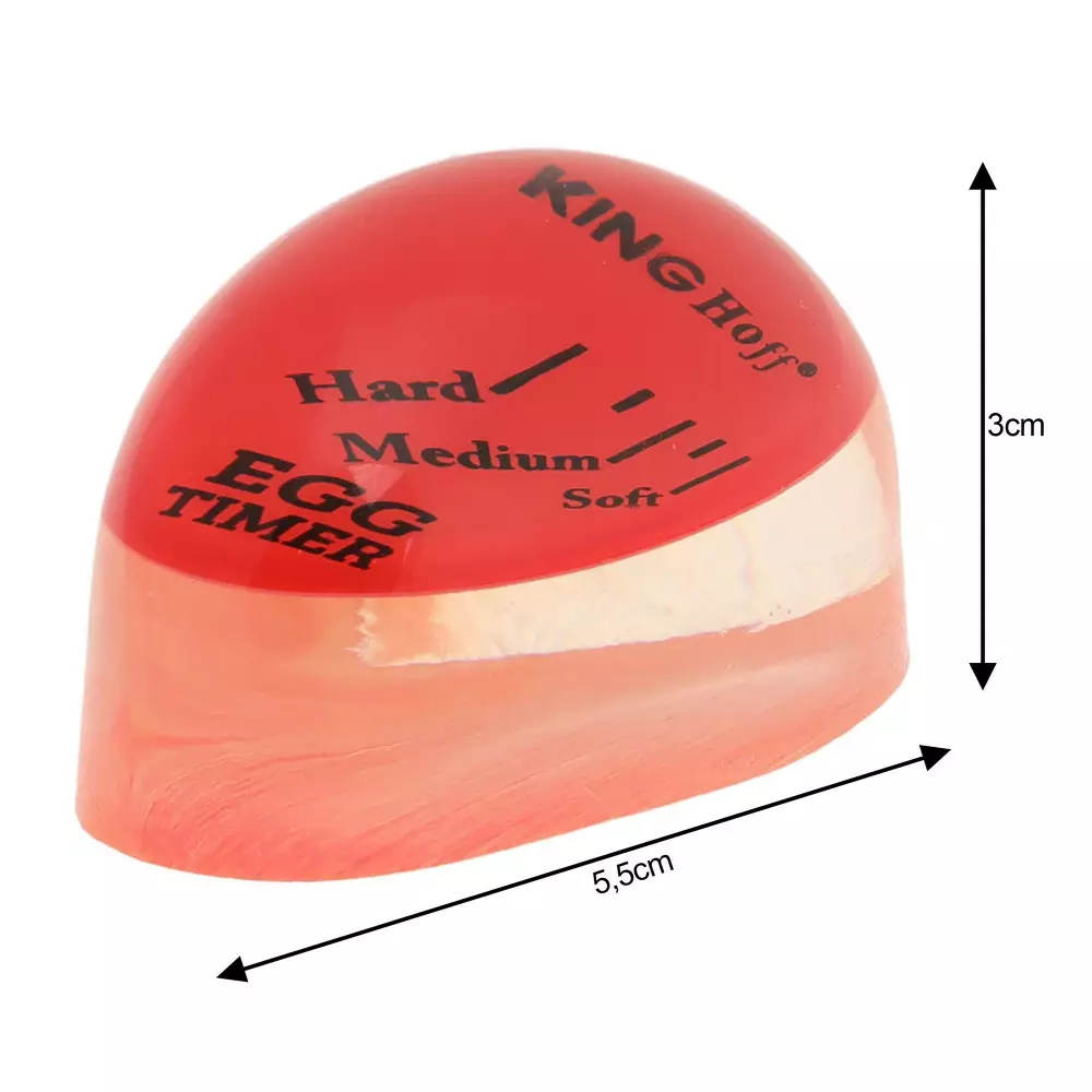 Cronometru termic pentru oua, indicator schimbare culoare prin fierbere (KH-1015) [1]