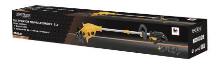 Cultivator electric fara fir 21V, 2Ah, cu maner telescopic (KD6028) [13]