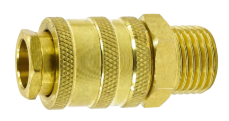 Scule pneumatice - Cuplaj rapid pneumatic cu filet exterior 1/2" 35 bar pentru compresor (KD2125)