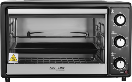 Produse noi (necategorizate) - Cuptor electric cu functie de rotisor si accesorii 30L 1650W 65-230 °C (KD4111)