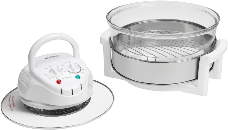 Cuptor halogen multifunctional 18L 1500W convectie grill aburire timer temperatura reglabila (KD4135) [6]