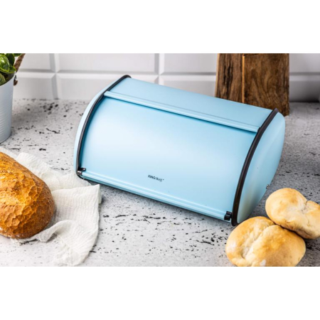 Cutie pentru paine din otel albastra 44cm (KH-1869) [5]