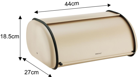 Cutie pentru paine din otel bej 44cm  (KH-1866) [1]
