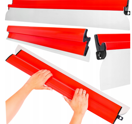 Cutit pentru glet 100 cm cu lama flexibila din otel inoxidabil, lama interschimbabila (S12233) [2]