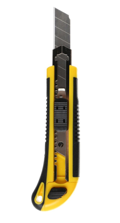 Scule de mana - Cutter 18mm cu maner antiaderent (KD10962)