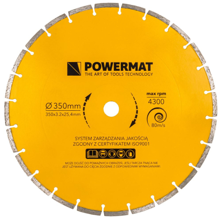 Debitor cu masa pentru pavaj si beton, 3000W, lungime taiere 80cm, adancime 105mm PM1415 (PM-PDB-3000M) [17]