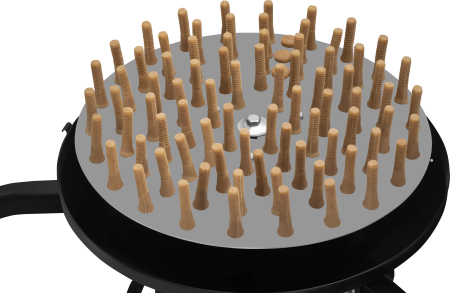 Deplumator, smulgator de pene pentru pasari 550W 400mm (KD4350) [12]