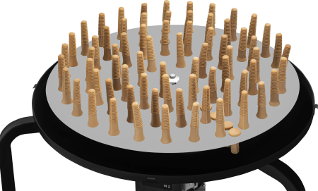 Deplumator, smulgator de pene pentru pasari 1300 W 650 mm (KD4351) [6]