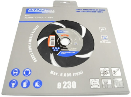 Disc de taiere beton diamantat 230x10x22,23 (KD927) [2]