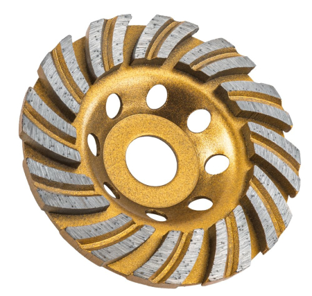 Disc diamantat oala 105mm tip L pentru slefuit beton si piatra PM1584 (PM-DTG-1051T) [6]