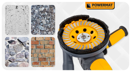 Disc diamantat oala 125mm pentru slefuit beton si piatra segmentat PM1418 (PM-DTG-1252T) [13]