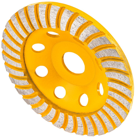 Disc diamantat oala 125mm pentru slefuit beton si piatra segmentat PM1418 (PM-DTG-1252T) [2]