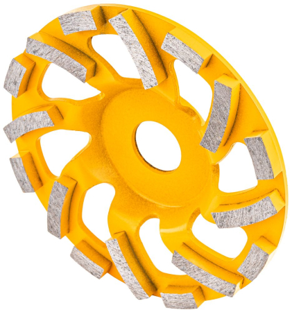 Disc diamantat oala 125mm tip L pentru slefuit beton si piatra PM1417 (PM-DTG-1251T) [2]