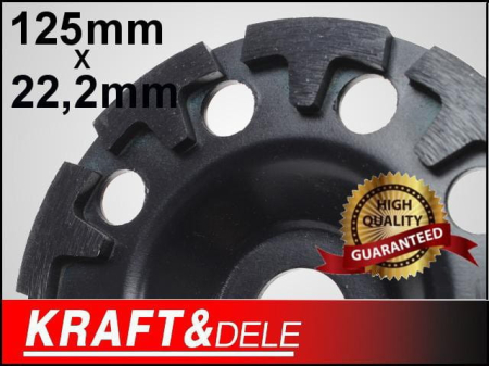 Disc diamantat pentru beton 125 x 22,2 (KD1957) [1]