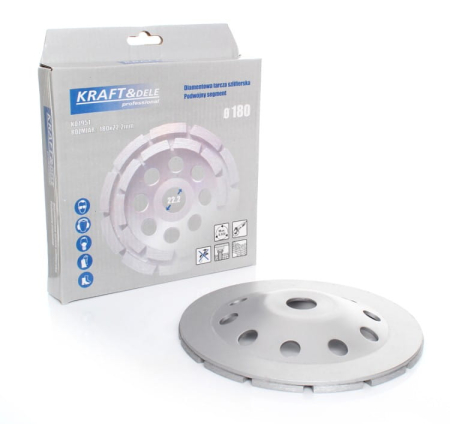 Disc diamantat pentru beton 180 x 22,2 (KD1951) [5]