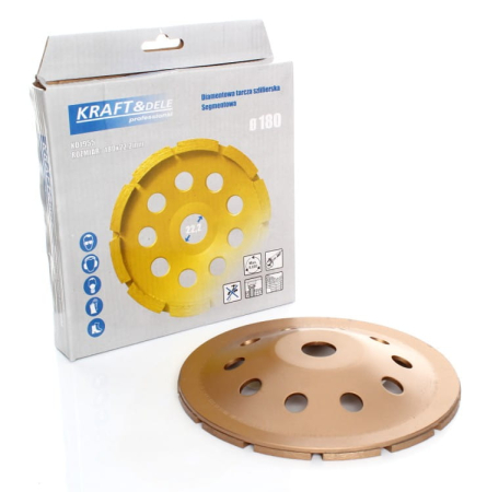 Disc diamantat pentru beton 180 x 22,2 (KD1955) [3]