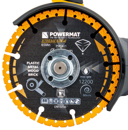 Disc diamantat universal 125mm dublu placat pentru metal lemn si ceramica PM1421 (PM-TDCS-1252T) [6]