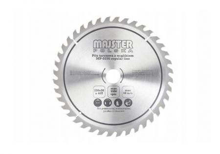 Scule electrice - Disc panza fierastrau circular dinti pentru lemn 250x30x30T (MP0263)