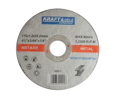 Scule electrice - Disc panza polizor flex metal 115x1,2x22,23 (KD971)