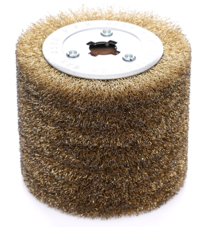 Disc perie abraziva din sarma de alama 120x100x0,3x19 mm (TA4122) [0]