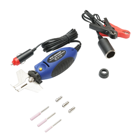 Produse noi (necategorizate) - Dispozitiv electric portabil 12V, 55W, 25000 RPM pentru ascutit lant drujba (DISKV60)