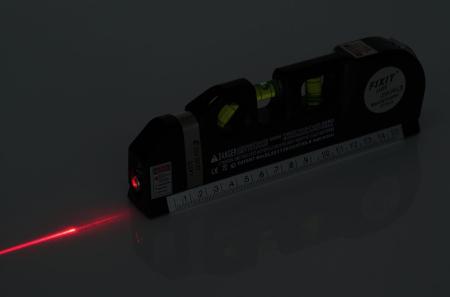 Dispozitiv multifunctional nivela laser boloboc 3 bule ruleta 2.5m rigla (KD10437) [9]