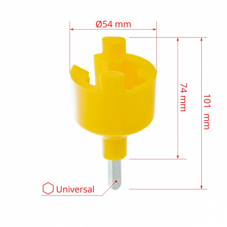 Dispozitiv pentru infiletarea a mai multor izolatori in stalpi (AGR0100) [3]