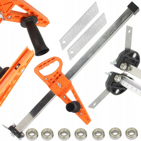 Montat panouri rigips OSB - Dispozitiv profesional taiat placi rigips gips carton 20-600mm (M51092)