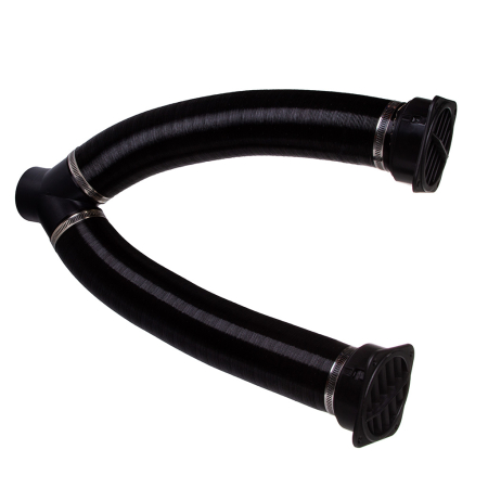 Altele - Distribuitor aer tip Y cu 2 tuburi pentru incalzitor stationar, Ø75 mm (M8095020)