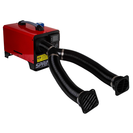 Distribuitor aer tip Y cu 2 tuburi pentru incalzitor stationar, Ø75 mm (M8095020) [9]