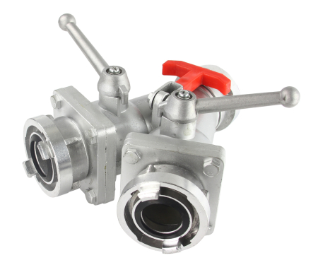 Distribuitor cu bile (bifurcatie) de la 2" la 2 x 2" (M85373) [1]