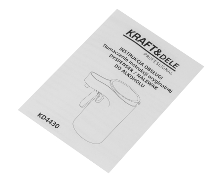 Dozator electronic de lichide 10-100 ml cu baterie 1500 mAh si incarcare USB-C (KD4430) [9]