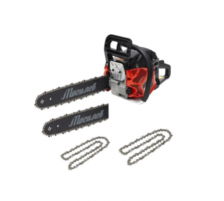 Drujba fierastrau benzina 5.5kW 58cc 2 Lame 2 Lanturi (40cm + 45cm) (BM-5,5) [5]