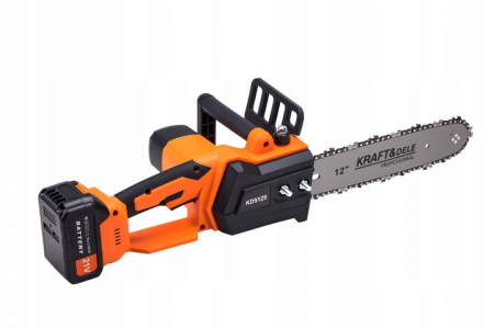 Drujba Fierastrau lant 21 2 baterii acumulator 4ah 2 lame 2 lanturi (KD5125) [3]