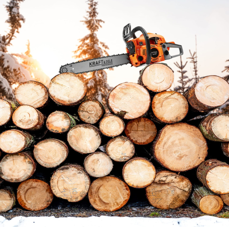 Drujba pe benzina 5.9 CP 58cc cu lame 16 si 18 inch (KD10613) [14]