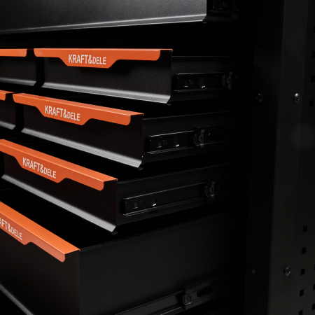 Dulap pentru scule atelier cu 12 sertare gol neechipat (KD1064) [4]