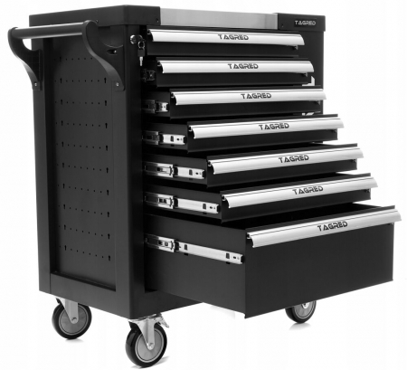 Dulap scule echipat si neechipat - Dulap pentru scule atelier cu 7 sertare gol neechipat (TA213)