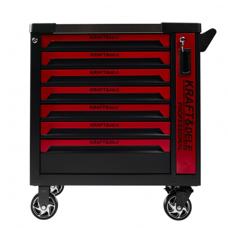 Dulap scule echipat si neechipat - Dulap pentru scule atelier cu 9 sertare gol neechipat (KD1078)