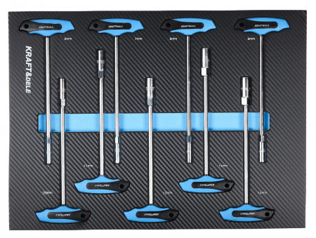 Dulap scule profesional atelier 12 sertare echipat 501piese (KD1062) [12]