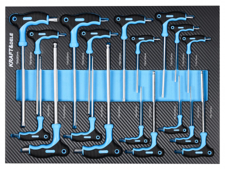 Dulap scule profesional atelier 12 sertare echipat 501piese (KD1062) [11]