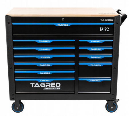 Dulap scule profesional atelier 12 sertare XXL echipat 713 piese (TA192) [2]